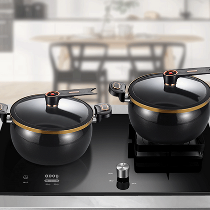 🔥Large Capacity Micro-Pressure Enamel Soup Pot