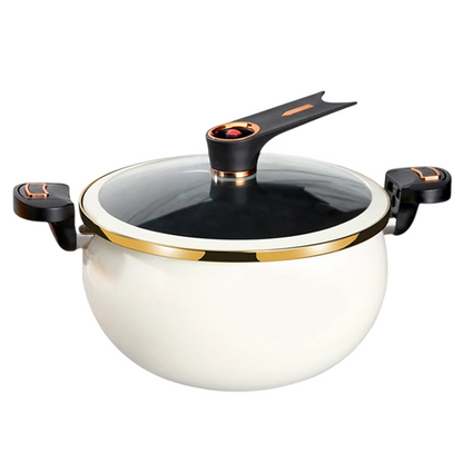 🔥Large Capacity Micro-Pressure Enamel Soup Pot