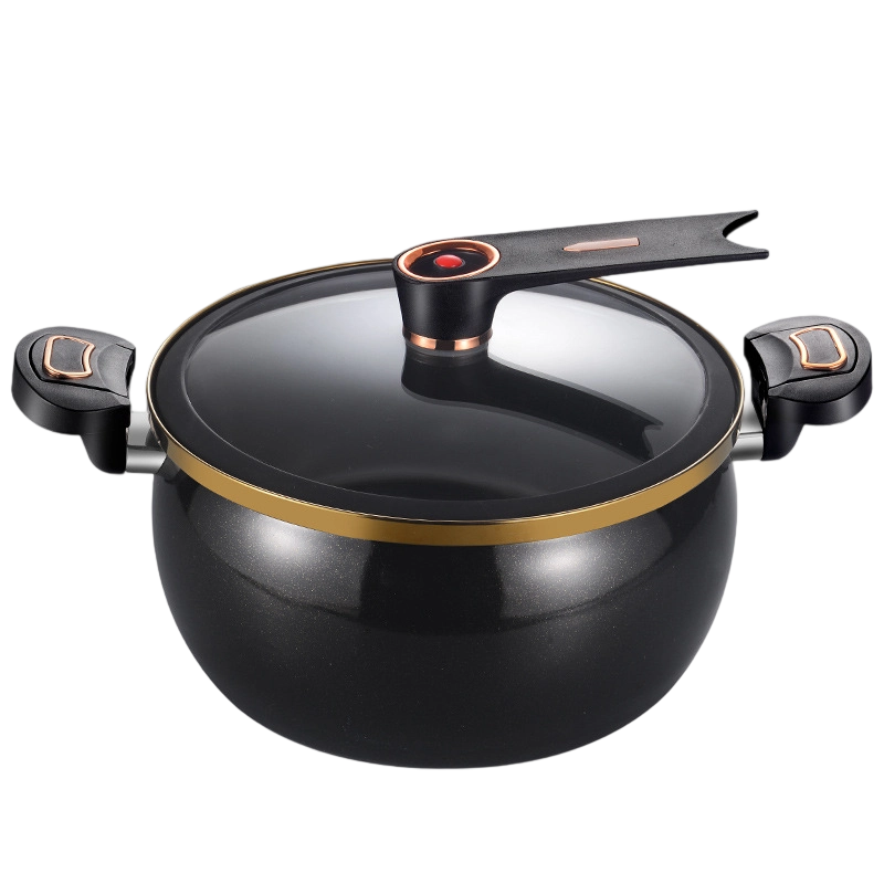 🔥Large Capacity Micro-Pressure Enamel Soup Pot