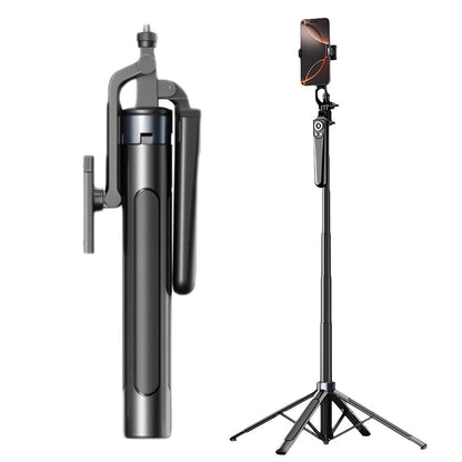 📱 50% OFF!! 4-legged selfie stick – one-button pop-up, extends to 180cm, stable on any surface! ✨🎥