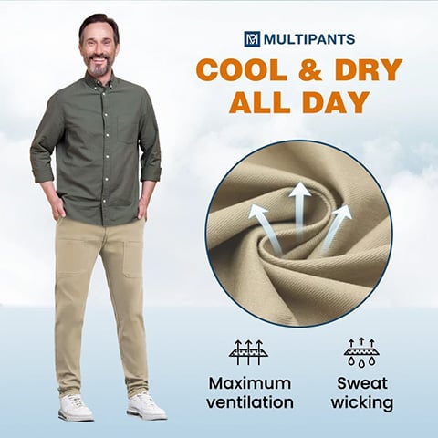 🔥Last Day Sale 60% OFF🥰MultiPants – High Stretch Multi-pocket Durable Cargo Pants