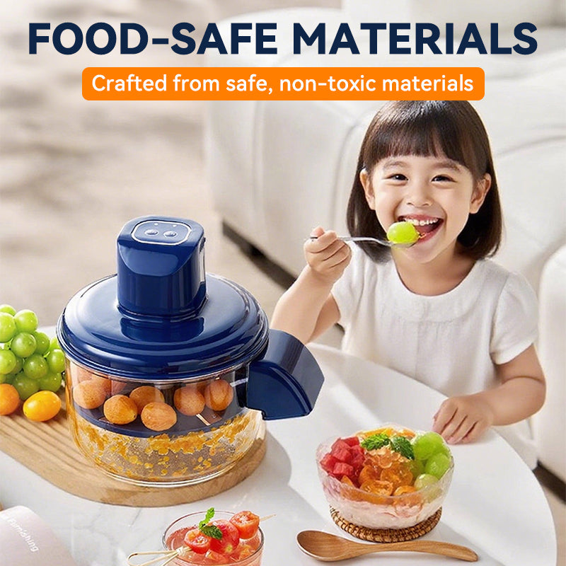 🔪 50% OFF NOW! 🍎 Transparent Electric Fruit & Vegetable Peeler 🥕✨⚡
