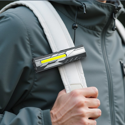 🔦 49% OFF NOW! 💥 Magnetic Multi-Function LED Flashlight – 1500 Lumens, UV, Laser & Type-C – Perfect for camping, car repairs or emergencies – hands-free with strong magnet 🚗🔧