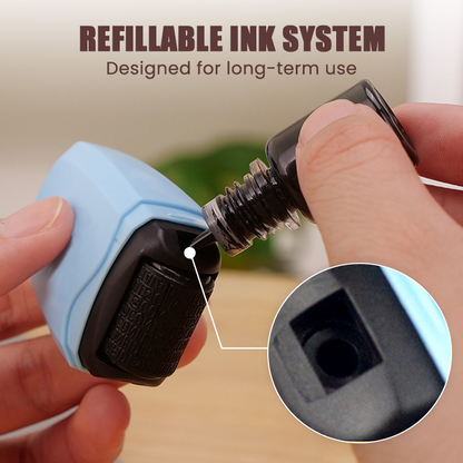 🛡️ BUY 1 GET 1 FREE! 🔏 Privacy Roller Stamp – Hides Personal Info Instantly, Refillable & Portable – No Shredding Needed – Keep Your Data Safe ✨