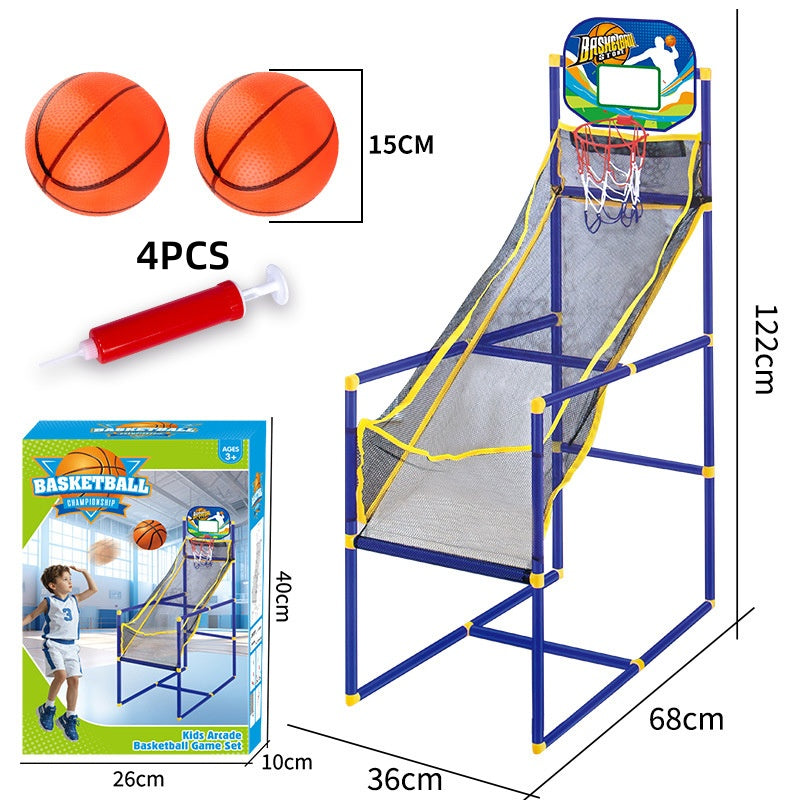 ⏰50% OFF NOW!⛹️Fast Shipping 🚚💨Kids' Indoor Basketball Arcade Game with 4 Balls🏀
