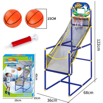 ⏰50% OFF NOW!⛹️Fast Shipping 🚚💨Kids' Indoor Basketball Arcade Game with 4 Balls🏀