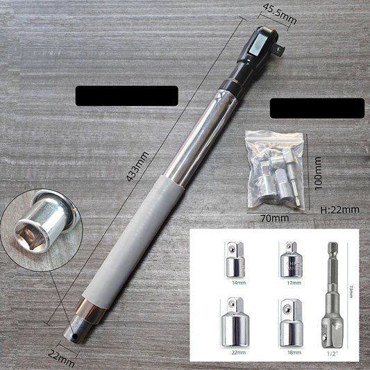 🔧⚙️ Dual-Function Extension Bar Ratchet Wrench – 2-in-1 design & 72 teeth – Reversible, extends reach – perfect for auto repair or tight spaces 🚗