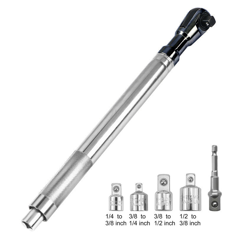 🔧⚙️ Dual-Function Extension Bar Ratchet Wrench – 2-in-1 design & 72 teeth – Reversible, extends reach – perfect for auto repair or tight spaces 🚗