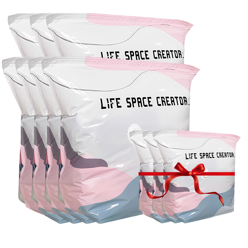 🔥💨 50% OFF! 🧳 No-Pump Vacuum Storage Bags – 3 Second Compression, 90% Space Saved, Air Valve Design – PA+PE Anti-Mould & Moisture Proof – for Clothes, Bedding, Travel – Extra Large Sizes