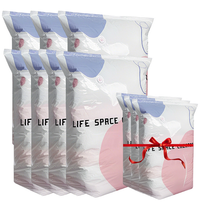 🔥💨 50% OFF! 🧳 No-Pump Vacuum Storage Bags – 3 Second Compression, 90% Space Saved, Air Valve Design – PA+PE Anti-Mould & Moisture Proof – for Clothes, Bedding, Travel – Extra Large Sizes
