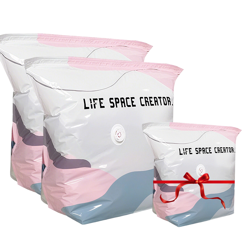 🔥💨 50% OFF! 🧳 No-Pump Vacuum Storage Bags – 3 Second Compression, 90% Space Saved, Air Valve Design – PA+PE Anti-Mould & Moisture Proof – for Clothes, Bedding, Travel – Extra Large Sizes