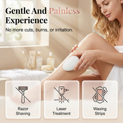 🪒50% OFF NOW! Palm‑Fit Hair Eraser for Quick At‑Home Grooming‑Reusable Painless Physical Hair Remover, Portable Body Hair Removal Tool for Arms Legs Skin Smooth Care