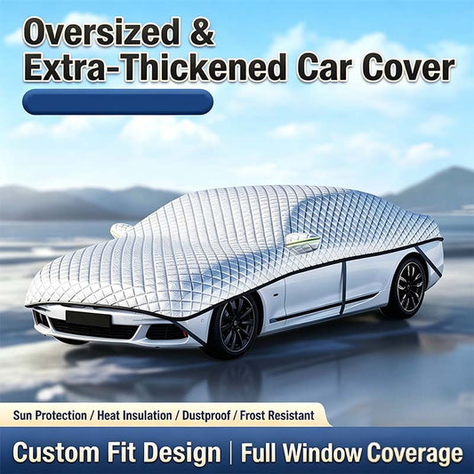 🏆 LIMITED-TIME 50% OFF! ❄️Car Windshield Snow Cover – All‑season, multi‑layer. Covers hood, glass & side windows. Strong straps, no slipping! 🚙💨