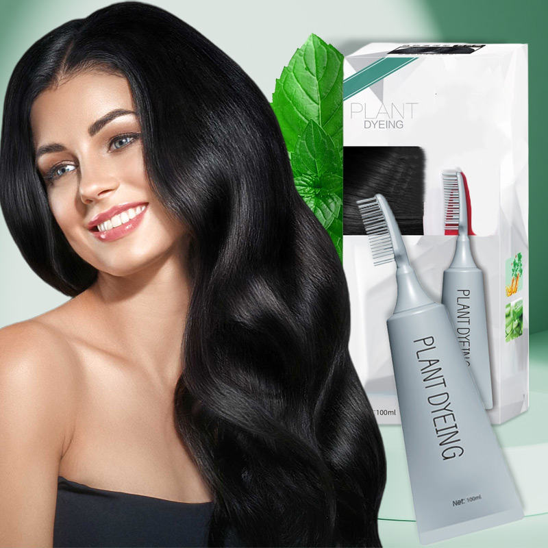 📢📢50% OFF !! ⏰Plant-Based Comb Hair Dye