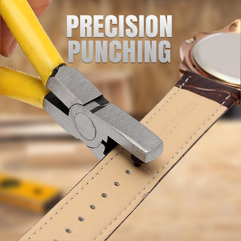 🥳2026 HOT SALE🥳💞50K+ SOLD!⏱️🔧 50% OFF! Portable Watch Strap Hole Punch Plier – Over 19,000 sold! Precision needle, ergonomic grip & rust‑proof. Adjust straps perfectly at home! 🛠️✨