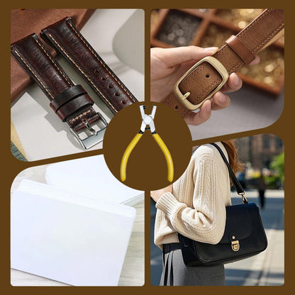 🥳2026 HOT SALE🥳💞50K+ SOLD!⏱️🔧 50% OFF! Portable Watch Strap Hole Punch Plier – Over 19,000 sold! Precision needle, ergonomic grip & rust‑proof. Adjust straps perfectly at home! 🛠️✨