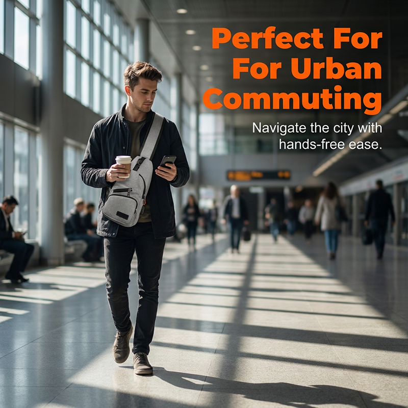🎒 50% OFF NOW! ⛰️ Outdoor Sport Sling Pack – Multifunctional & USB port – Durable, lightweight – perfect for cycling, commuting or travel 🚴‍♂️✨