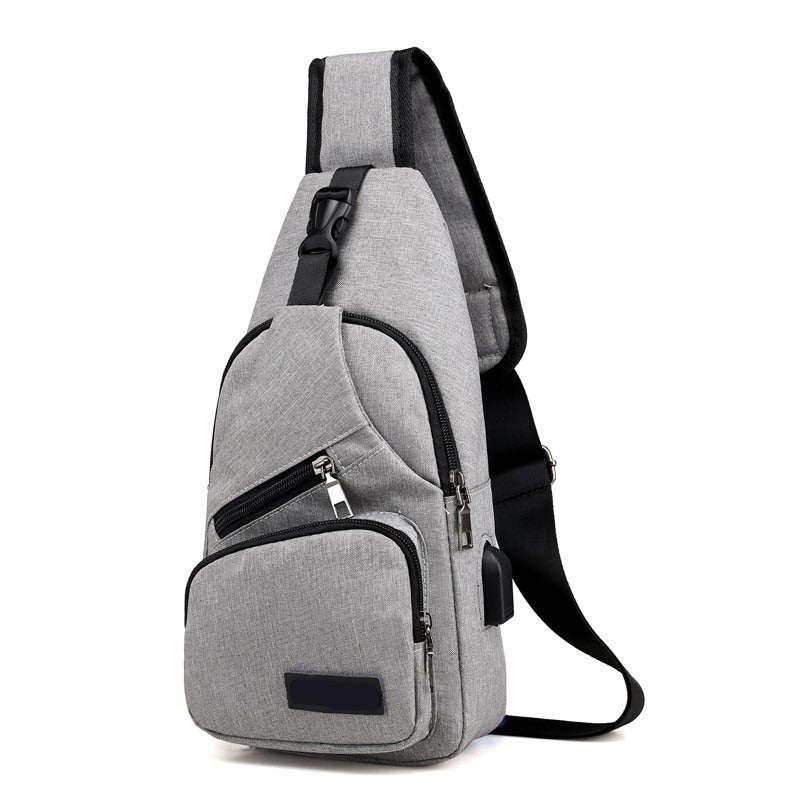 🎒 50% OFF NOW! ⛰️ Outdoor Sport Sling Pack – Multifunctional & USB port – Durable, lightweight – perfect for cycling, commuting or travel 🚴‍♂️✨