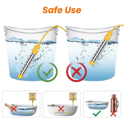 🛁 50% OFF NOW! ⏰ Safe Anti-Scald Immersion Heater for Travel & Home – Compact & overheat protection – Perfect for heating drinks or baby food while travelling – dual voltage & fast heating 🔥