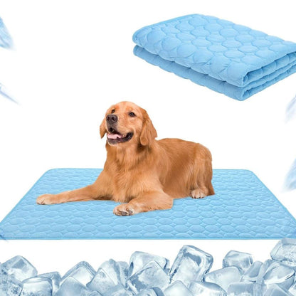 🏆 Last Day Special Price £7.99!🧊Premium Cooling Mat For Pet– UK Ready!