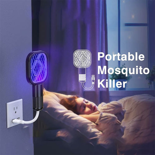 ⚡ LIMITED-TIME 50% OFF! ✨ Mini USB Electric Mosquito Killer Trap – High-Voltage Grid, UV Light, Safe for Kids & Pets 🦟