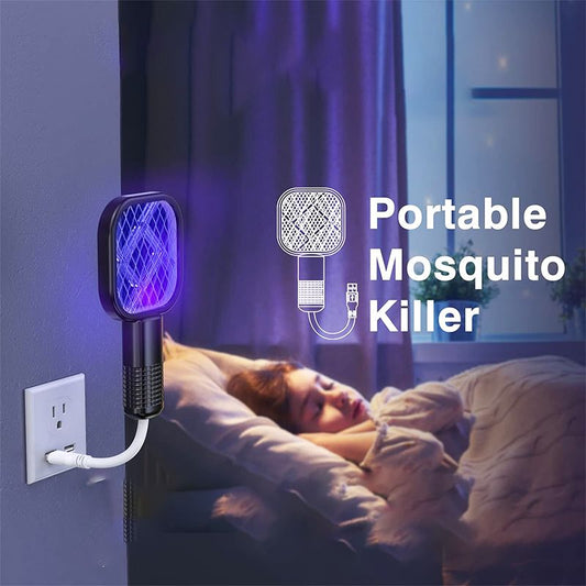 ⚡ LIMITED-TIME 50% OFF! ✨ Mini USB Electric Mosquito Killer Trap – High-Voltage Grid, UV Light, Safe for Kids & Pets 🦟