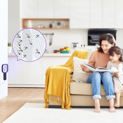 ⚡ LIMITED-TIME 50% OFF! ✨ Mini USB Electric Mosquito Killer Trap – High-Voltage Grid, UV Light, Safe for Kids & Pets 🦟