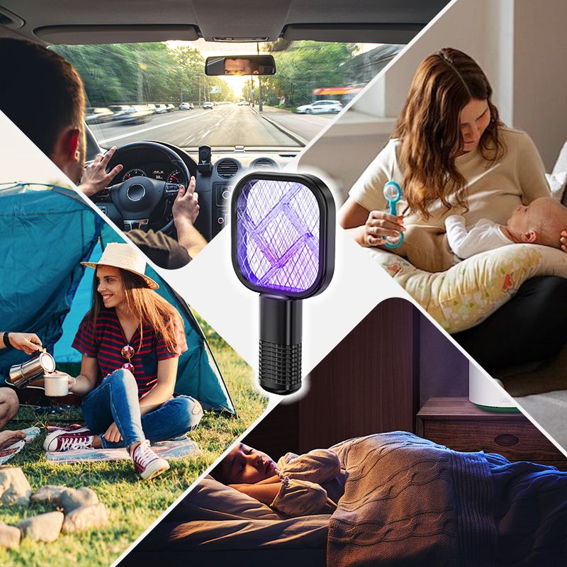 ⚡ LIMITED-TIME 50% OFF! ✨ Mini USB Electric Mosquito Killer Trap – High-Voltage Grid, UV Light, Safe for Kids & Pets 🦟