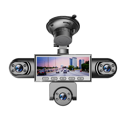 🚗50% OFF NOW ! 📹HD 1080P Multi-Lens Dash Cam – Night Vision, Loop Recording, Motion Sensing Panoramic 5-Camera Car Driving Recorder