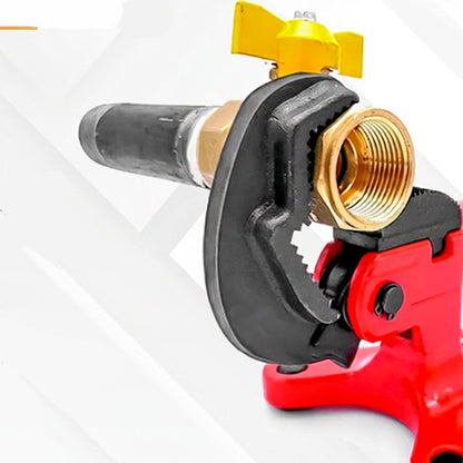 📢📢50% OFF !! ⏰Portable Pipe Clamp with Self-Locking Mechanism – heavy-duty, lightweight, easy to use – ideal for pros & DIYers. 🛠️✨