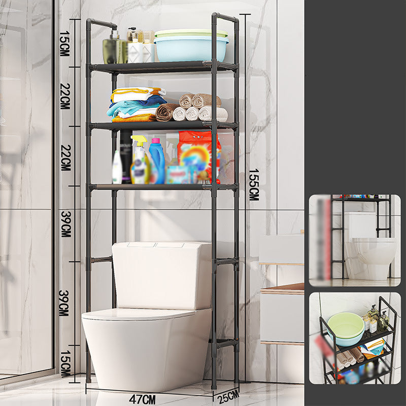 🔥New Hot Selling❤️‍🔥No-Drill Bathroom & Laundry Organizer Shelf