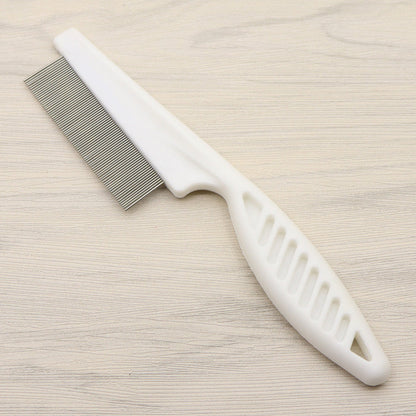 🐾 BUY 1 GET 1 FREE! 🛁 Multifunctional Pet Grooming Comb – Fine stainless steel needles – Removes tear stains, fleas & tangles – gentle on skin, effective for cats and dogs ✨🐶