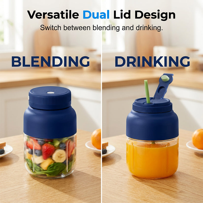 🏆LAST DAY 49% OFF!!👍🥭Portable Rechargeable Blender Cup