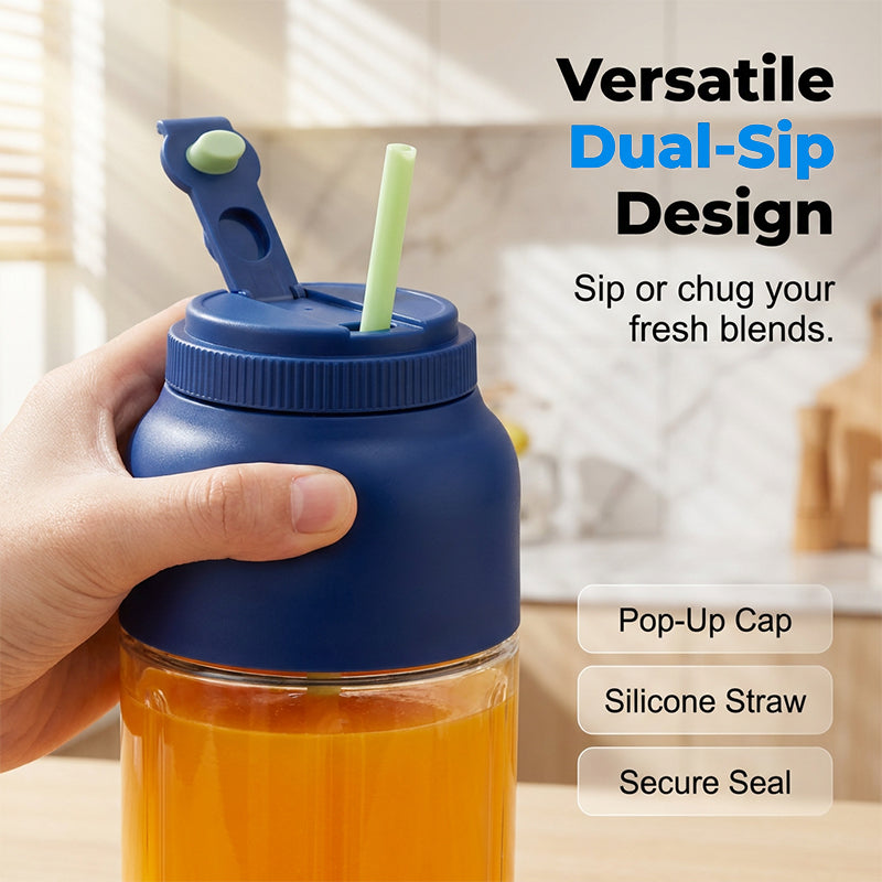 🏆LAST DAY 49% OFF!!👍🥭Portable Rechargeable Blender Cup