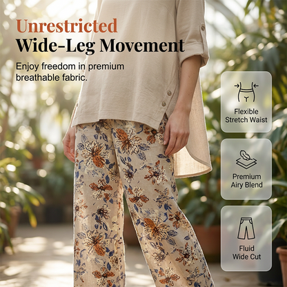 👚 50% OFF NOW! 🌿 Women's Cotton Linen Half Sleeve Top ＆ Pants Set – Breathable & lightweight – Perfect for summer, office or casual days – relaxed fit with natural texture 🌸✨