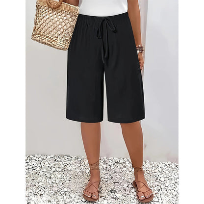 📢📢40% OFF !! ⏰ Women's Wide Leg Trousers – Flowy & lightweight – Perfect for summer, office or casual elegance – comfortable and versatile 🌸✨