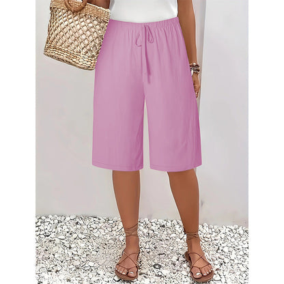📢📢40% OFF !! ⏰ Women's Wide Leg Trousers – Flowy & lightweight – Perfect for summer, office or casual elegance – comfortable and versatile 🌸✨