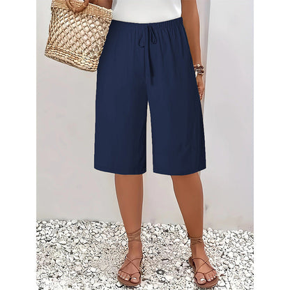 📢📢40% OFF !! ⏰ Women's Wide Leg Trousers – Flowy & lightweight – Perfect for summer, office or casual elegance – comfortable and versatile 🌸✨