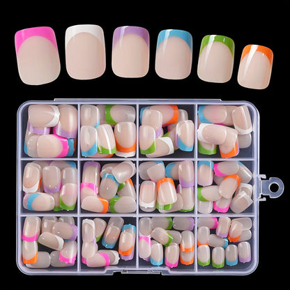 🏆Surprise Price: Only £7.99!!🔥💞50K+ SOLD!💅✨ 50% OFF!🎁 Color Pop Press-On Nails