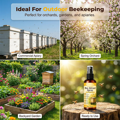 🏆 Last Day Special Price £9.77 ! 🐝Buy 2 Get 1 Free🎁Natural Outdoor Bee Attractant Spray