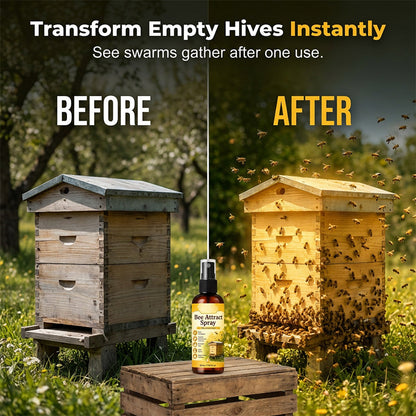 🏆 Last Day Special Price £9.77 ! 🐝Buy 2 Get 1 Free🎁Natural Outdoor Bee Attractant Spray