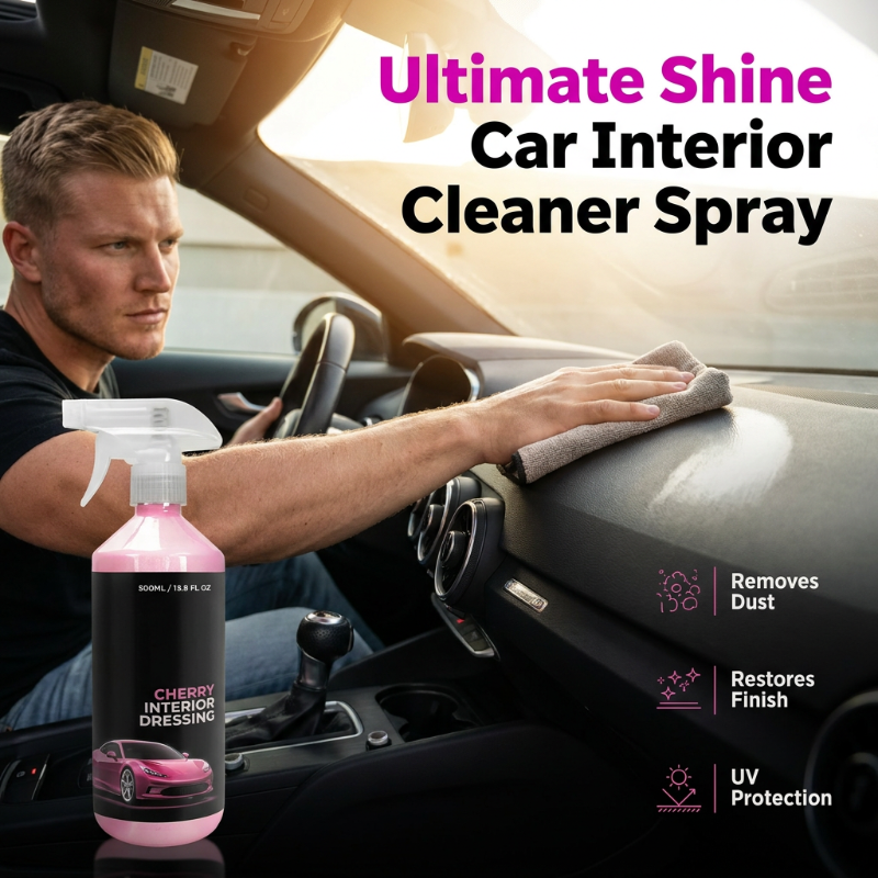 🏆 HOT SALE 50% OFF 🔥 Multi-Surface Car Interior Cleaning Spray – Cleans Dashboards, Seats, Carpets & Trim – A Spotless Cabin in Minutes 🚗✨