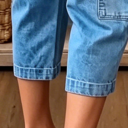👡 Cropped Wide Leg Jeans with Stretch — Dress Up or Down for Any Occasion