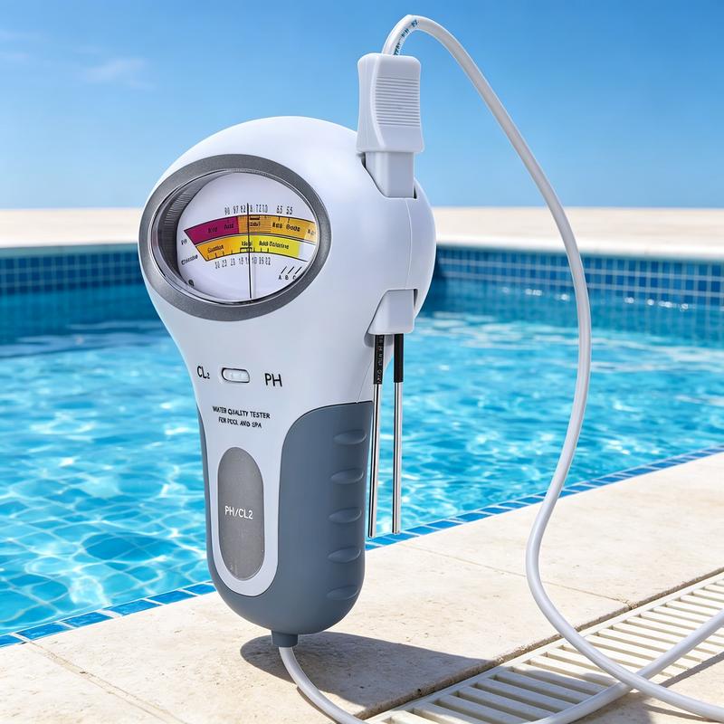 🔬💧 pH & Cl2 Chlorine Tester – 50% OFF! Precise Measurement of pH & Chlorine in Pool – Simple, Fast, Reliable. 🔥🏊