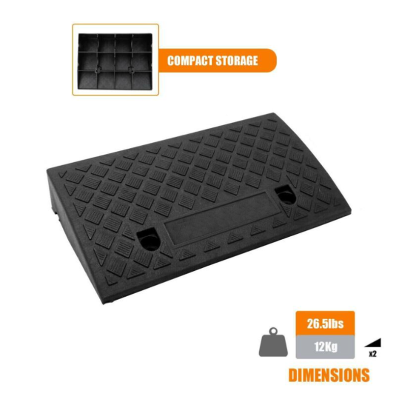 ⏳Limited-time 50% off⏰Portable Lightweight Curb Ramp for Driveways🚗🦽