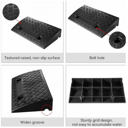 ⏳Limited-time 50% off⏰Portable Lightweight Curb Ramp for Driveways🚗🦽