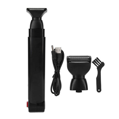 🥳2026 HOT SALE🥳 50% OFF! 💪Reach-Anywhere Body Trimmer – Extendable handle, precision heads. Trim back, chest & legs yourself – no help needed! 🧔✨
