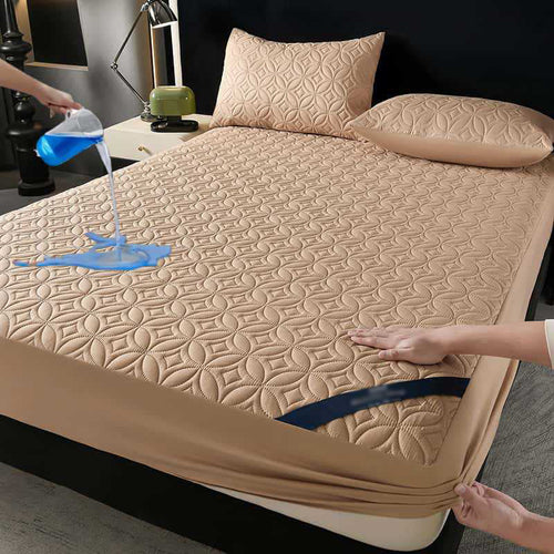 🥳2026 HOT SALE🥳50% OFF!🛏️Quilted Waterproof Mattress Protector – Blocks spills & stains, keeps your mattress fresh. Deep pocket, no shifting. Sleep soundly! 😴✨