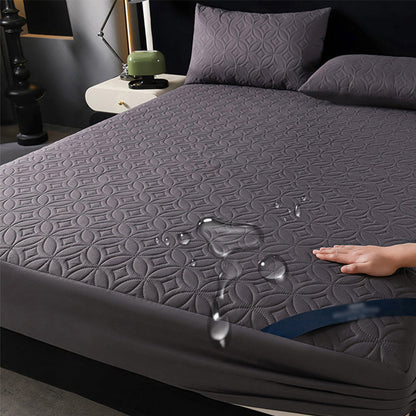 🥳2026 HOT SALE🥳50% OFF!🛏️Quilted Waterproof Mattress Protector – Blocks spills & stains, keeps your mattress fresh. Deep pocket, no shifting. Sleep soundly! 😴✨