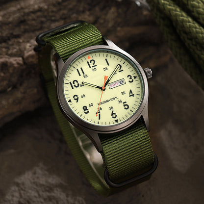 🏖️ 50% OFF – Limited Time ⌚✨ Men's Quartz Watch with Luminous Display – Glows in the Dark, Shines All Day! Classic Style for Any Occasion 👔